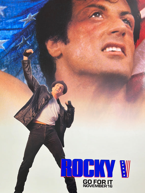 Rocky V - 1990 movie poster original vintage