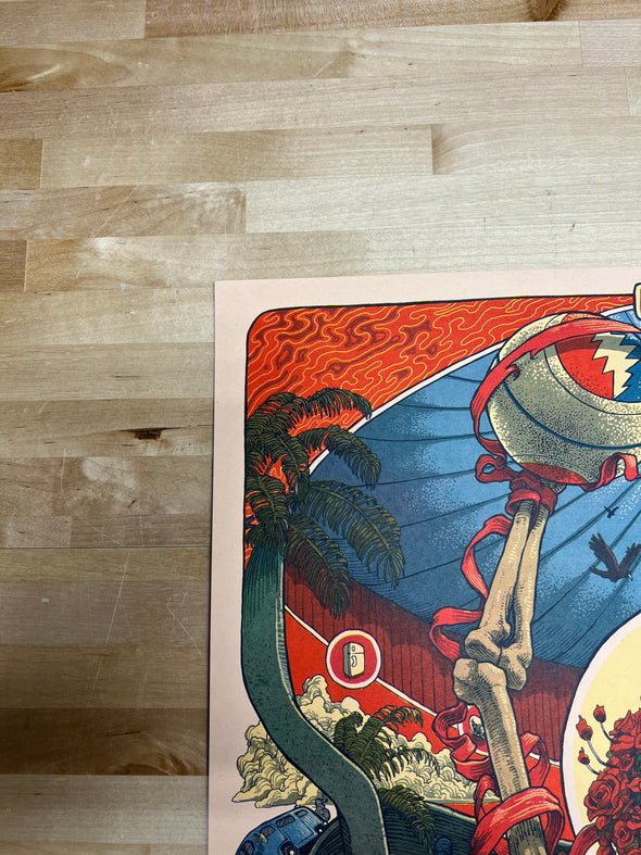 Dead & Company - 2023 Dave Kloc poster Inglewood, CA Kia Forum