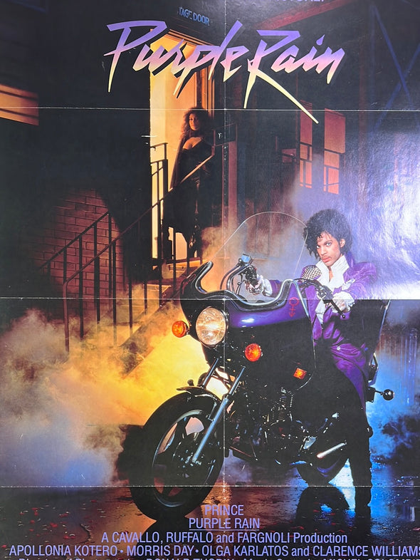 Purple Rain (Prince) - 1984 movie poster original vintage