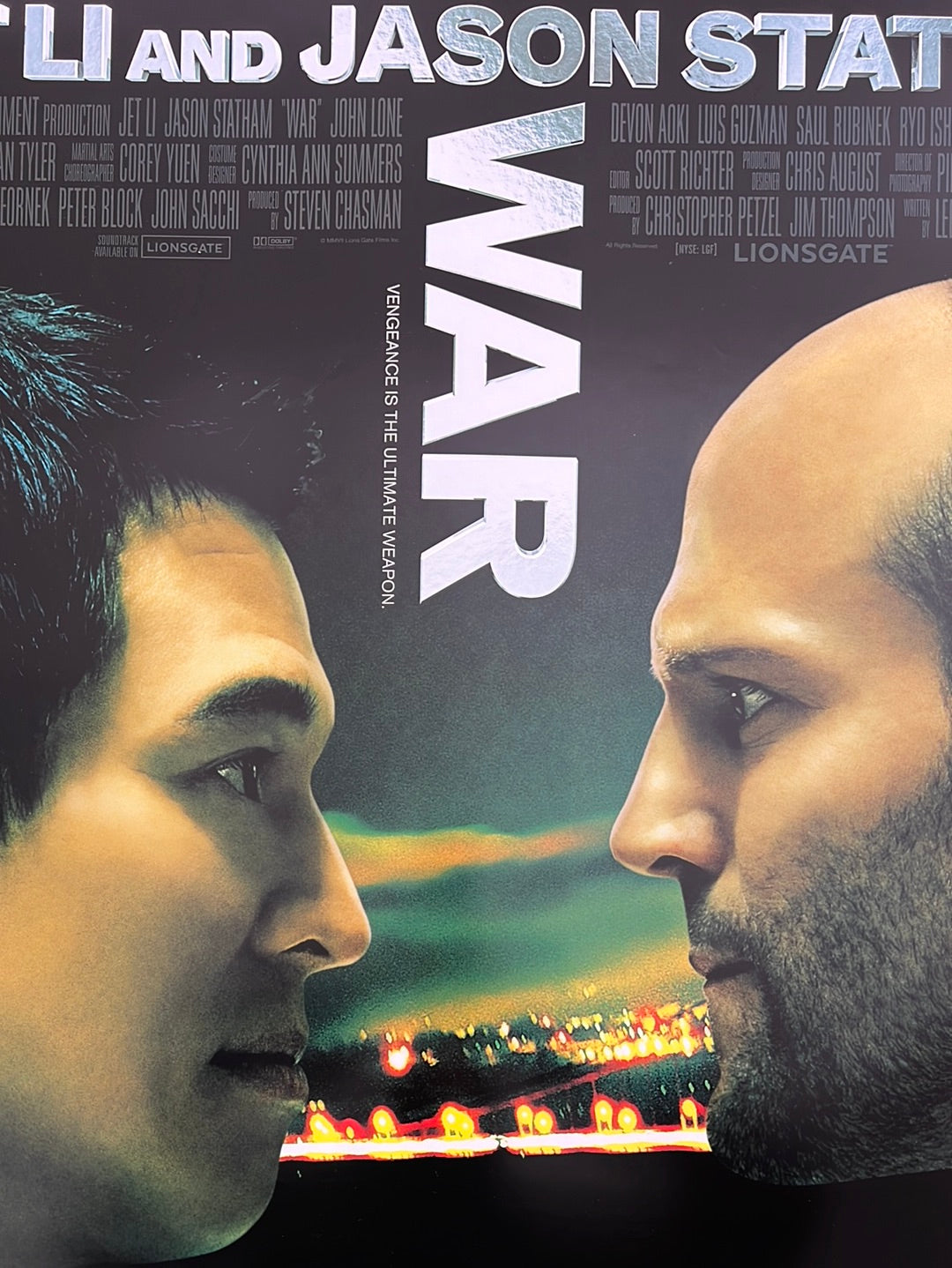 War 2007 movie poster original – Sold Out Posters