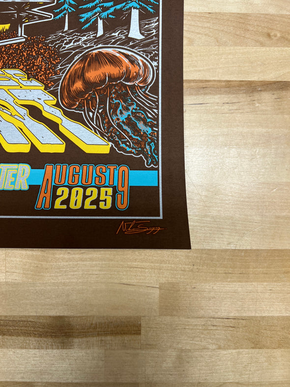 The String Cheese Incident - 2025 Niko Sayag poster Vail, CO