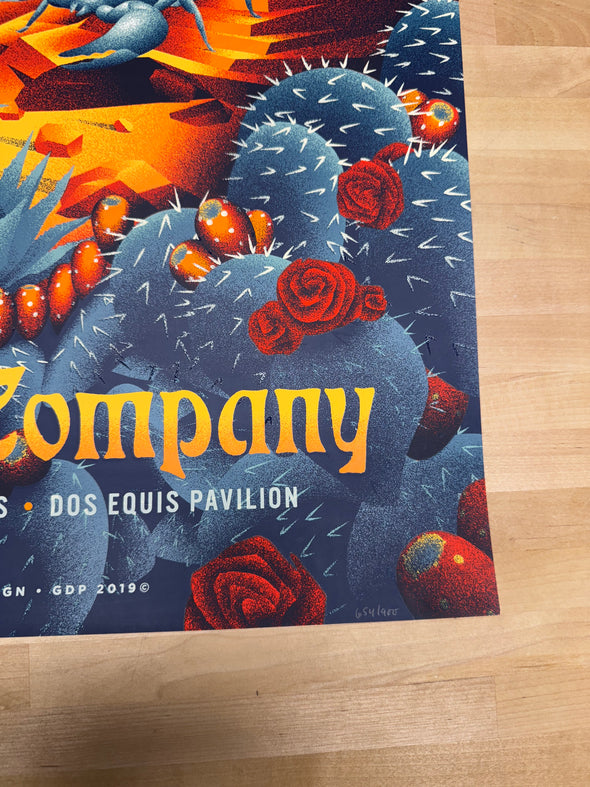 Dead & Company - 2019 Burly Designs poster Dallas, TX