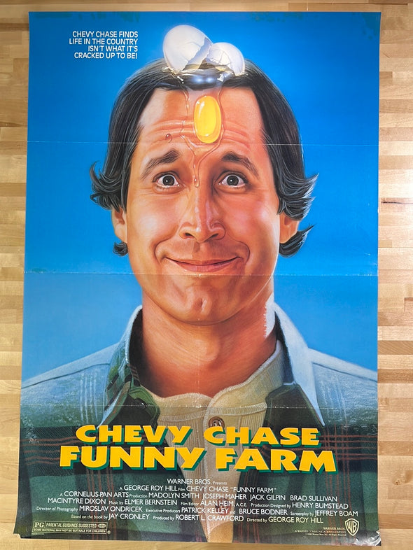 Funny Farm - 1988 movie poster original