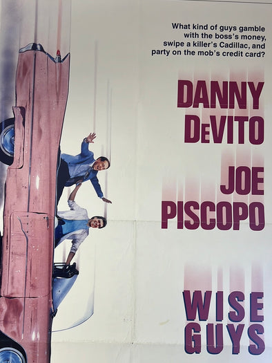 Wise Guys - 1986 movie poster original