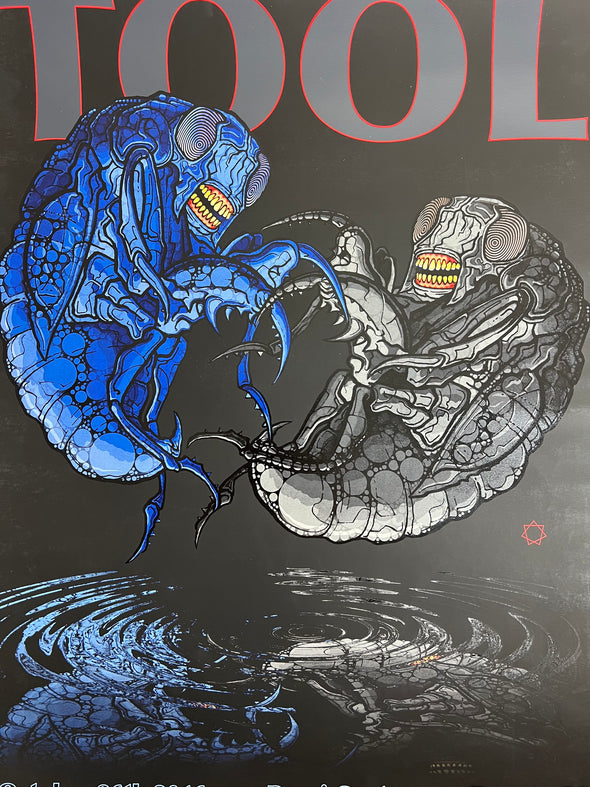 Tool - 2016 Adam Jones poster Pepsi Center Denver, CO