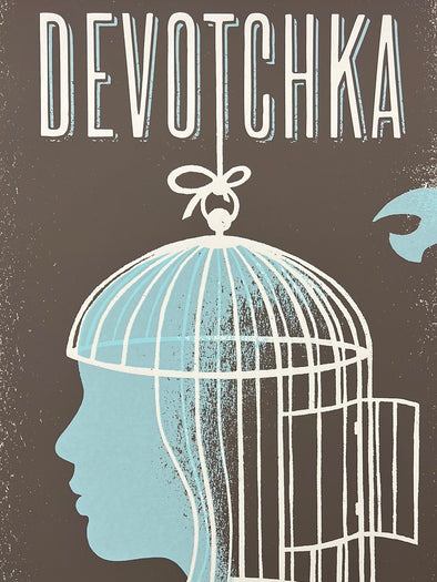 Devotchka - 2012 Craig Updegrove poster Anchorage, AK Bear Tooth Theatre