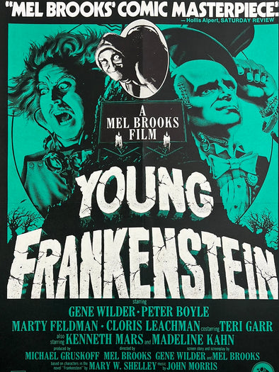 Young Frankenstein - 1974 movie poster original Films Incorporated