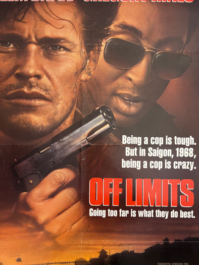 Off Limits - 1988 one sheet movie poster original 27x41