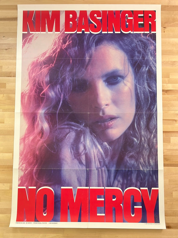 No Mercy - 1986 movie poster original