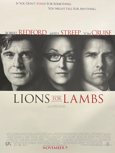 Lions for Lambs - 2007 movie poster original