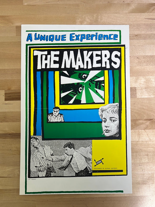 The Makers - promo poster Estrus Records