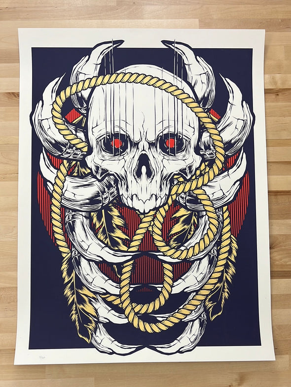 Skull Thing'a'ma'jig - 2016 Hydro 74 VARIANT poster print