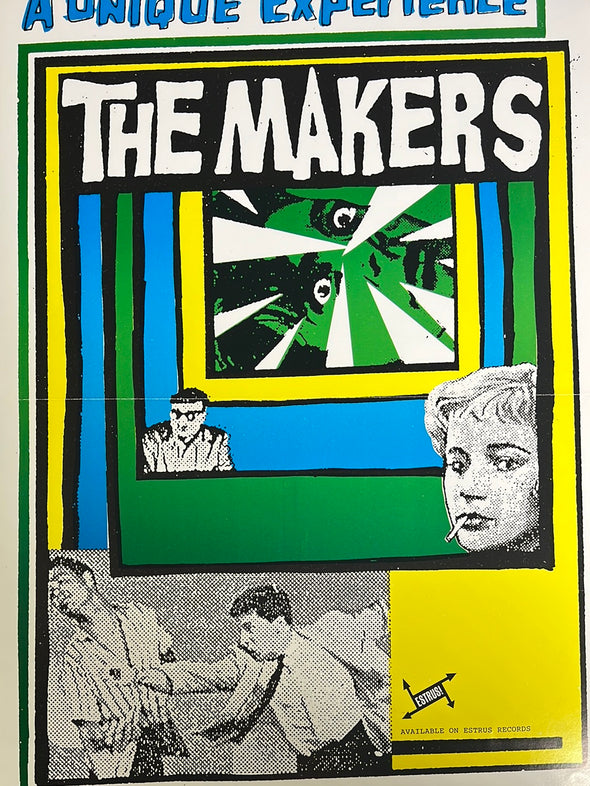 The Makers - promo poster Estrus Records