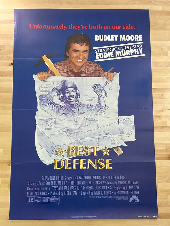 Best Defense - 1984 movie poster original vintage