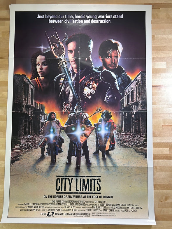 City Limits - 1985 movie poster original