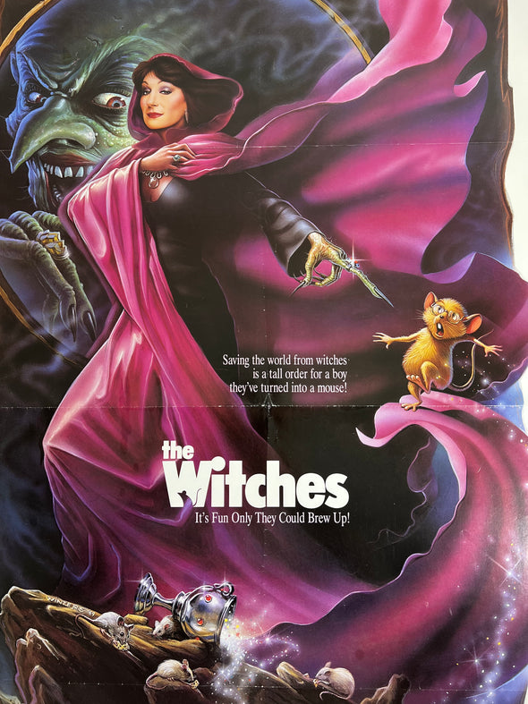 The Witches - 1990 one sheet movie poster original 27x40