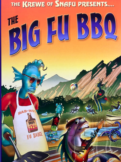 Radiators - 2005 poster Boulder, CO Big Fu BBQ