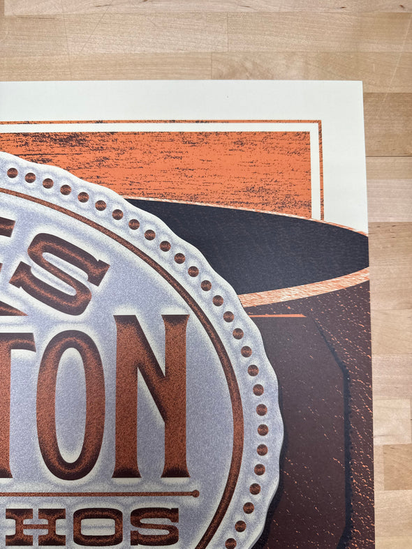 Chris Stapleton - 2022 Zoca Studio poster Usana West Valley City, UT