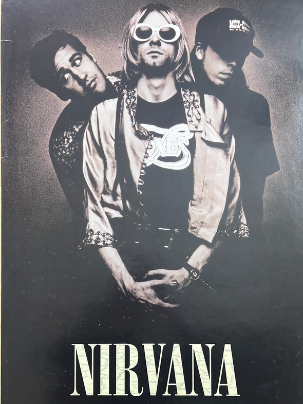 Nirvana - 1993 "portrait" poster original vintage FUNKY GIANT