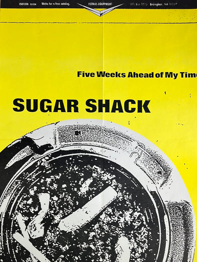 Sugar Shack - promo poster Estrus Records