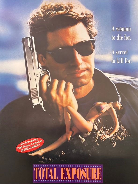 Total Exposure - 1991 movie poster original vintage