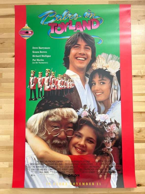 Babes In Toyland - 1986 video promo movie poster original 25x38