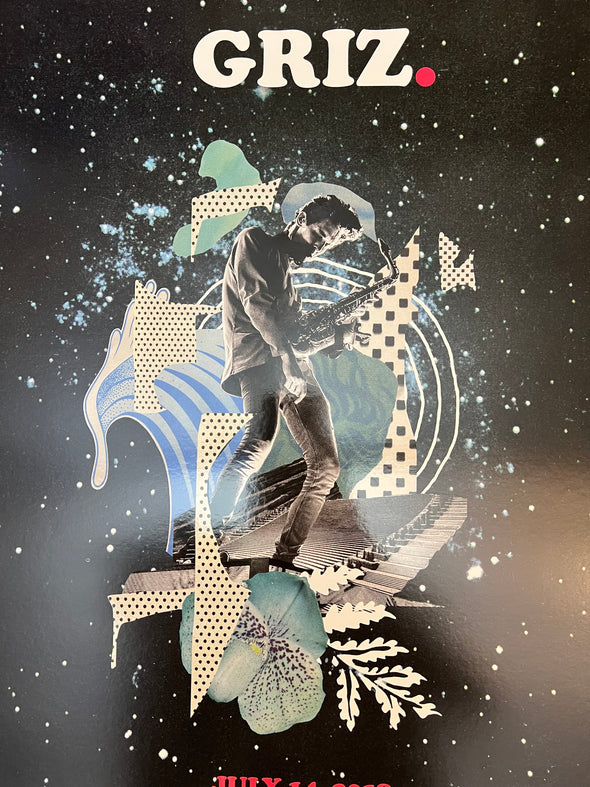 Griz - 2018 poster Red Rocks Morrison, CO