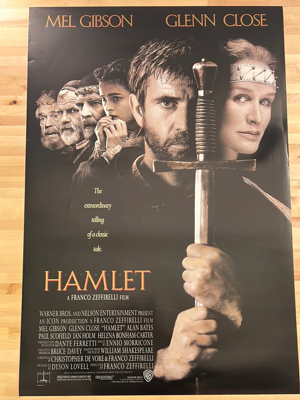 Hamlet - 1990 movie poster original