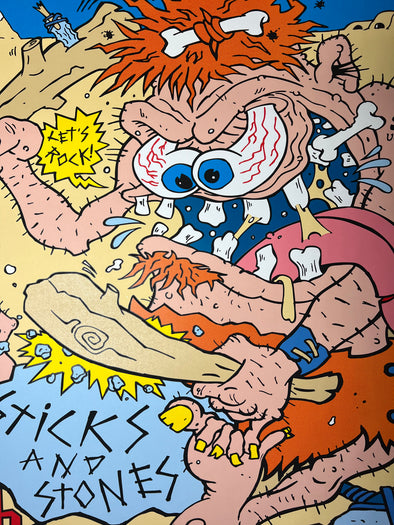 New Found Glory - 2012 Frank Kozik 10th Anniversary Tour poster