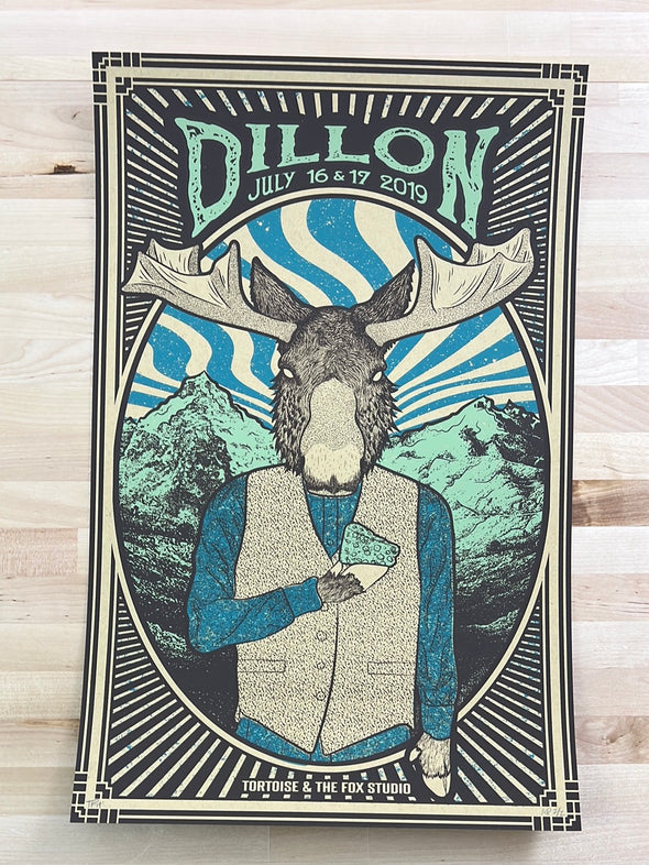 String Cheese Incident - 2019 Tortoise & The Fox Poster Dillon, CO