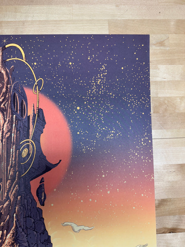 Pretty Lights - 2024 Cristian Eres poster Red Rocks Morrison, CO