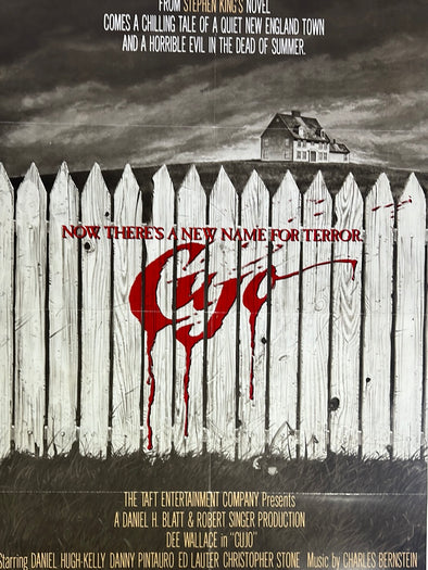 Cujo - 1983 movie poster original