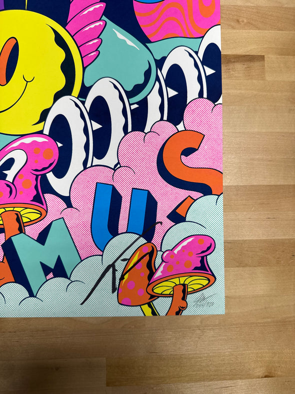 Primus - 2021 Jason Smith poster Mission Denver, CO SIGNED N2