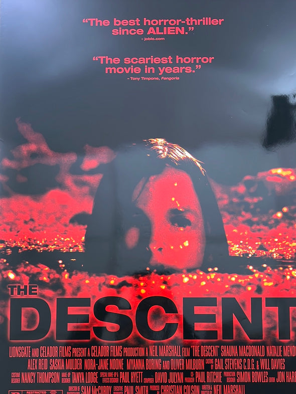 The Descent - 2006 movie poster original