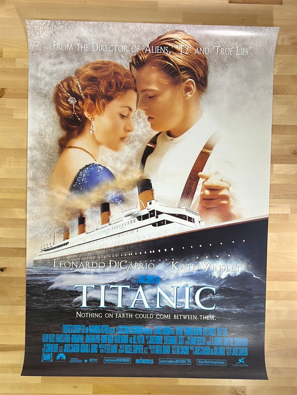 Titanic - 1997 movie poster original 27x40