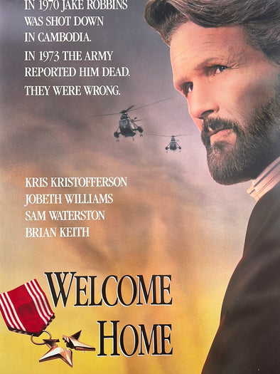 Welcome Home - 1989 movie poster original vintage (ver 2)
