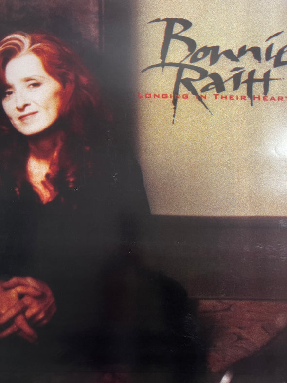 Bonnie Raitt - 1994 promo poster original vintage Longing In Their Hearts