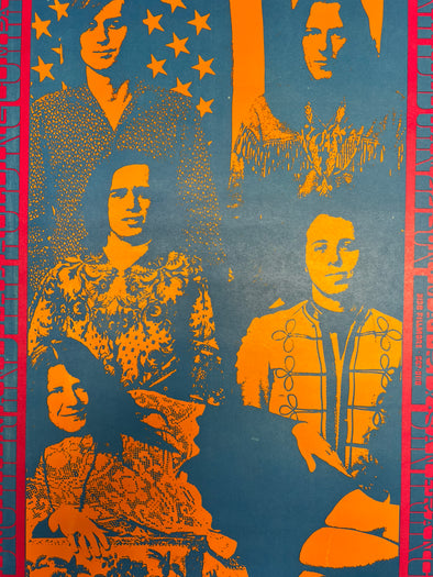 Big Brother and the Holding Company - 1967 Victor Moscoso poster