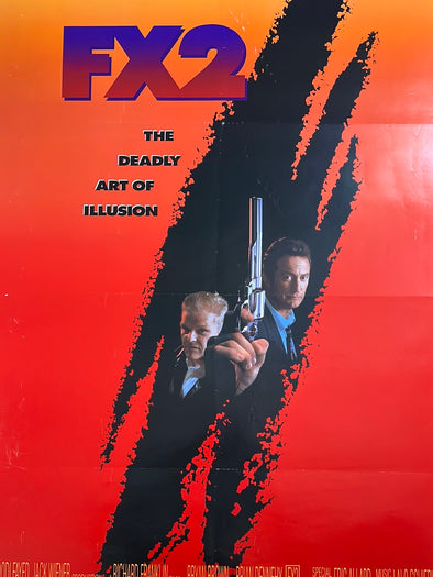 FX2 - 1991 movie poster original