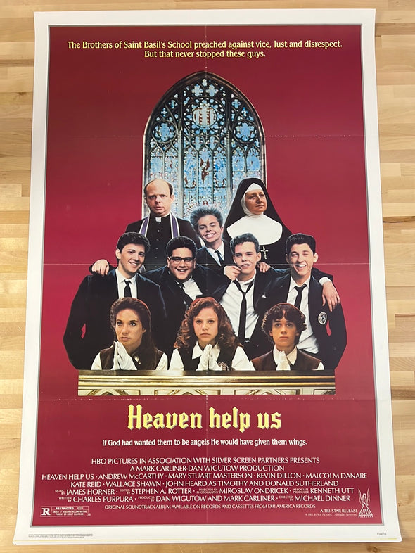 Heaven Help Us - 1985 movie poster original