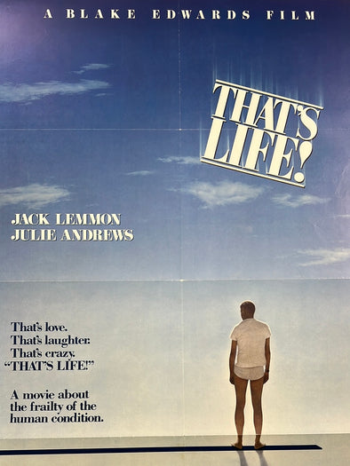 That's Life - 1986 movie poster original vintage
