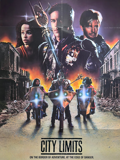 City Limits - 1985 movie poster original