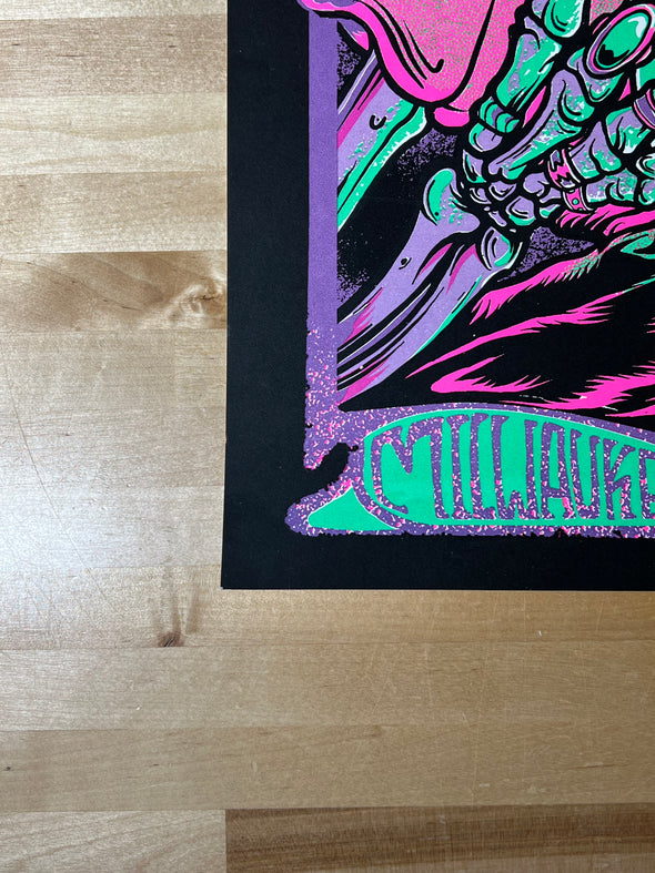 The National - 2018 Zazzcorp poster Milwaukee, WI The Riverside Theatre