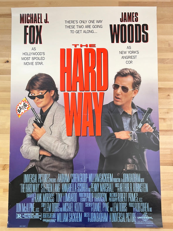 The Hard Way - 1991 movie poster original