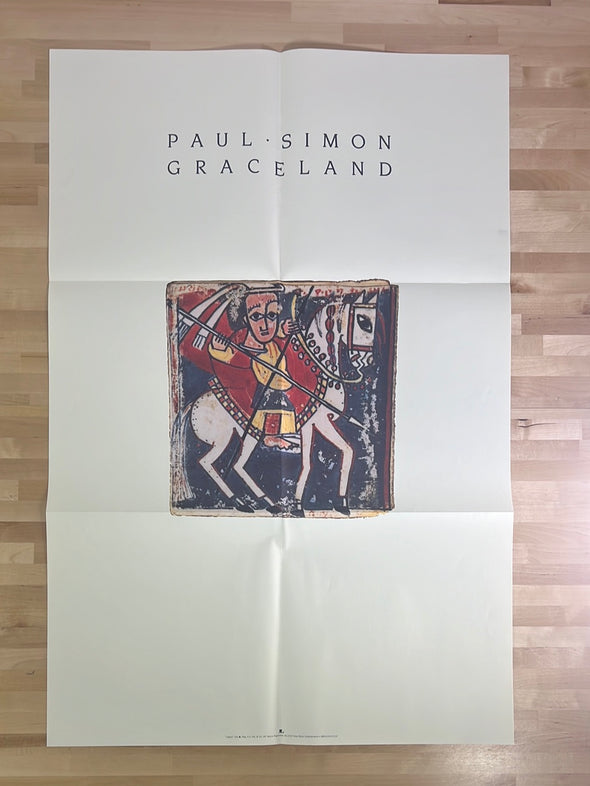 Paul Simon - Graceland promo poster