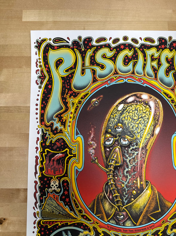 Puscifer - 2024 EMEK poster Red Rocks Morrison, CO