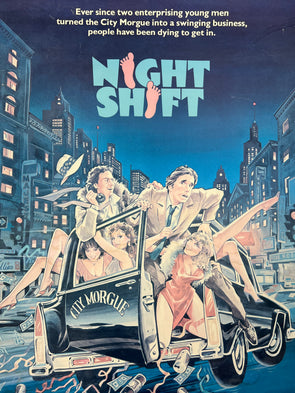 Night Shift - 1982 one sheet movie poster original 27x41