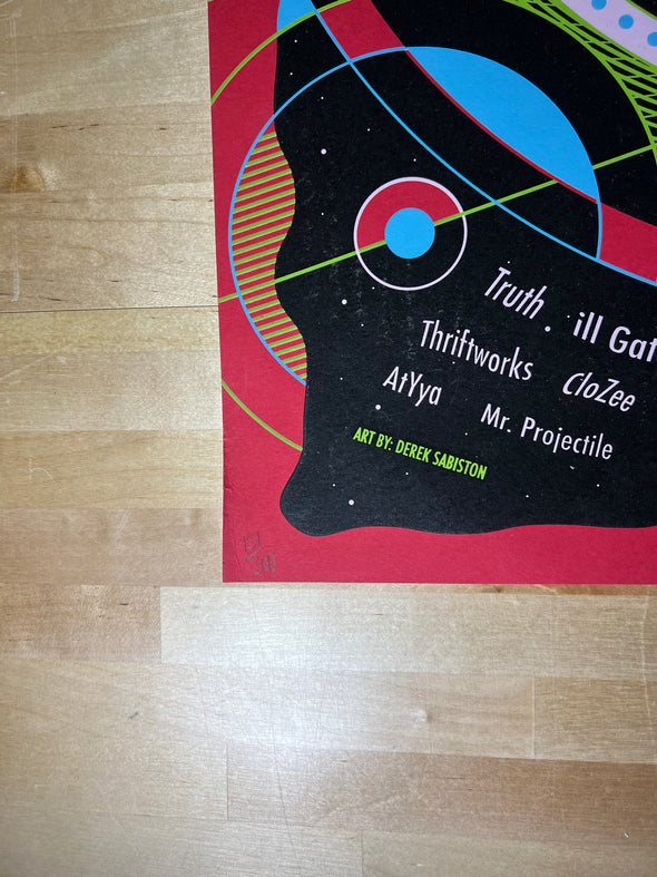 Bassnectar - 2017 Derek Sabiston poster Colorado Freestyle Sessions