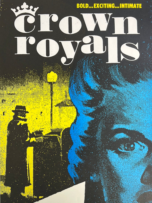 Crown Royals - Art Chantry poster Estrus Records