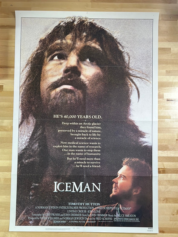 Iceman - 1984 movie poster original vintage
